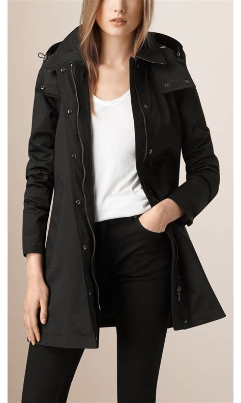 burberry car coat black|Burberry car coat women's.